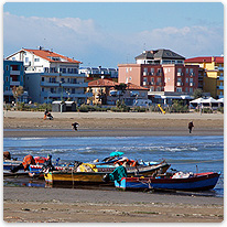 caorle, italien